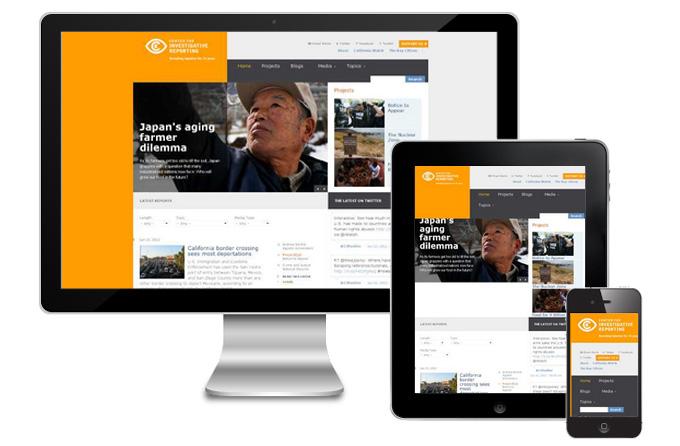 响应式网站风格示例