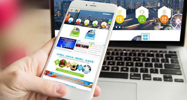 全网营销型网站良好的用户体验和完美的视觉效果