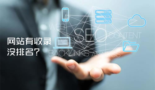 网站有收录没排名的原因与解决办法